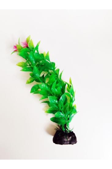 Akvaryum Yapay Süs Bitkisi Genişlik: 6 cm Yükseklik: 20 cm  10 model (4 adet)