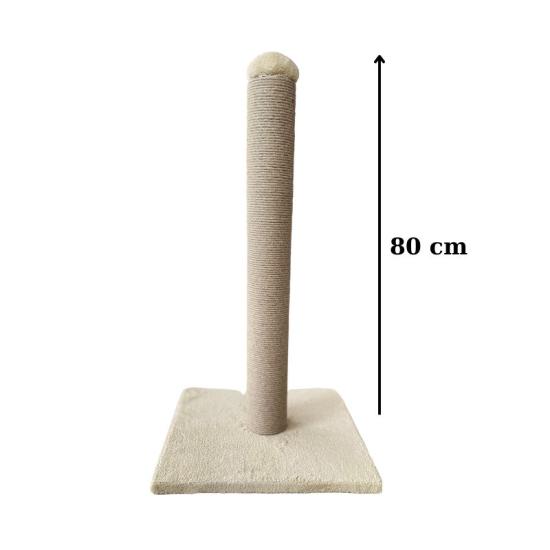 Kedi Tırmalama Tahtası Hasır 80 cm - Karışık Renk