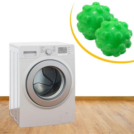 BUFFER® 2’li Çamaşır Kurutma Makinası Kurutma Topu Nem Alıcı Düzleyici Koku Giderici Top 2 Adet