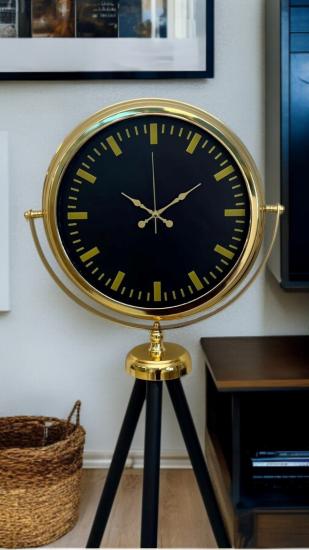 Zentime Elite Gold Tripod Ayaklı Saat