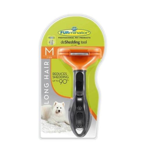 Furminator Uzun Tüylü Köpekler için Tüy Toplayıcı M LONG (ORTA)