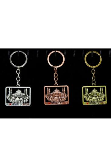 Metal Ayasofya Anahtarlık | Karakter Figürü Alk2200