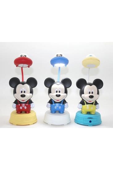 Mickey Mouse Masa Üstü Lamba Şarjlı Usb Alk2714