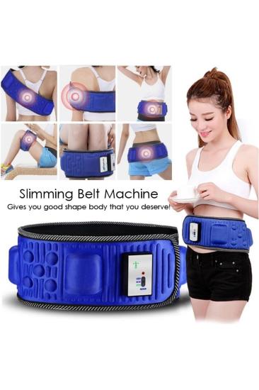Super Slim 5 Motorlu Titreşimli Masaj Kemeri Göbek Eritme Aleti