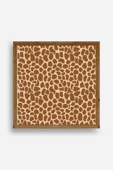 Desen Ahşap Çerçeveli Tablo