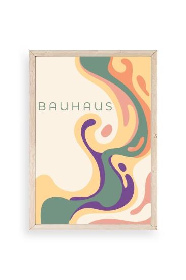 Bauhaus Ahşap Çerçeveli Tablo
